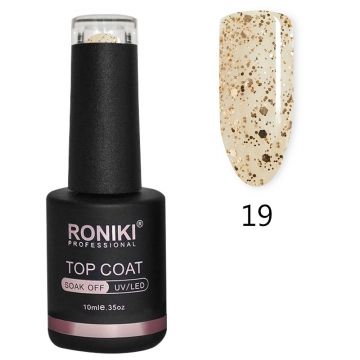 Top Coat Pearl Roniki 10ml Cod 19