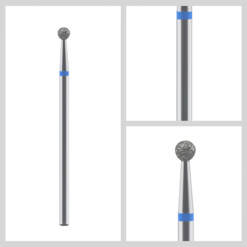 BIT DIAMANTAT CUTICULA BILUTA ALBASTRU 3MM - CF-28 - Everin.ro