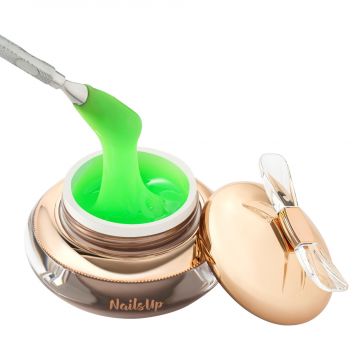 Builder gel NailsUp Summer Collection Euphoric Evergreen S04