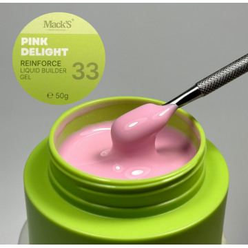 Gel UV 33 Reinforce Pink Delight 50G