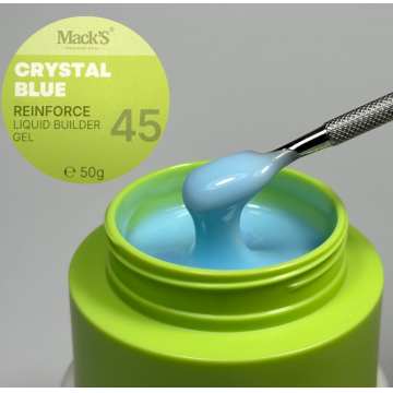 Gel UV 45 Reinforce Crystal Blue 50g