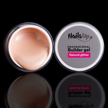 Gel UV constructie manichiura Nailsup Natural Glitter 50g