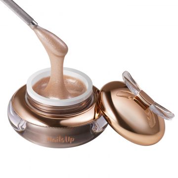 Gel Uv Constructie unghii autonivelant B14  Champagne 15 g