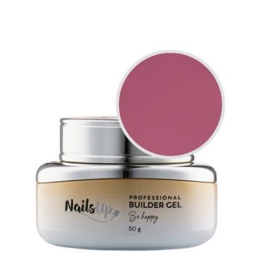 Gel UV Constructie unghii NailsUp BE HAPPY 50G