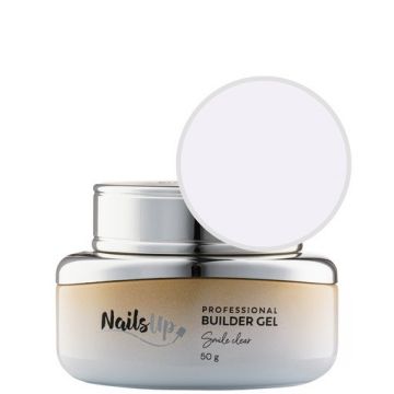 Gel UV Constructie unghii NailsUp Smile clear 50G