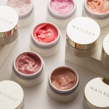 Gel Uv/led Creamy Fusion NailsUp HEMA FREE Clear 50g 01 Transparent