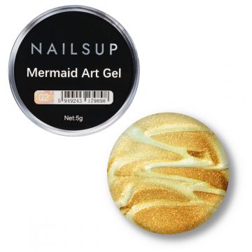 Mermaid Art Gel NailsUp 5g 02