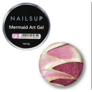 Mermaid Art Gel NailsUp 5g 06