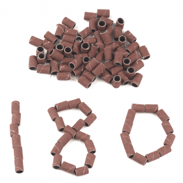 REZERVE SMIRGHEL SET 100 BUC. GRANULATIE #180 - S180 - Everin.ro