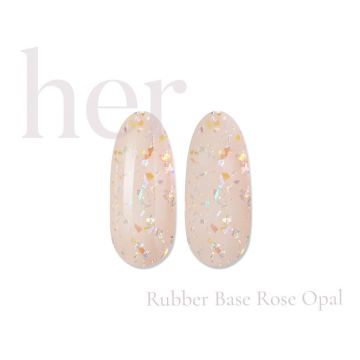 Rubber Base Coat HER Rose Opal 12ml