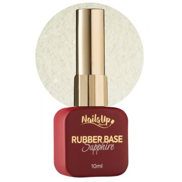 Rubber base NAILSUP Sapphire Flakes 016 10 ml
