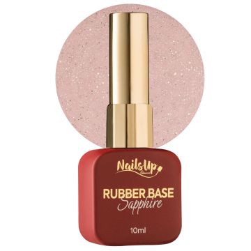 Rubber Base NailsUp Sapphire GL02