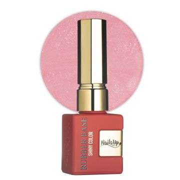 Rubber base Shiny Color NailsUp S04, 8ml