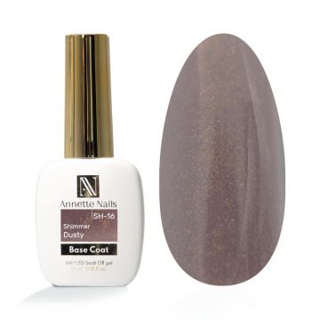 Rubber Baza AnnetteNails Shimmer Dusty SH-16, 12ml