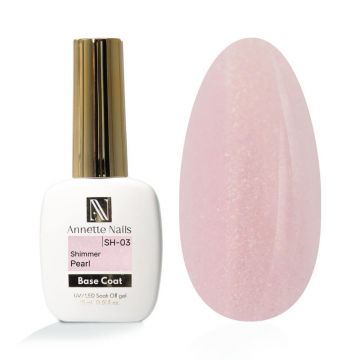Rubber Baza AnnetteNails Shimmer Pearl SH-03, 12ml