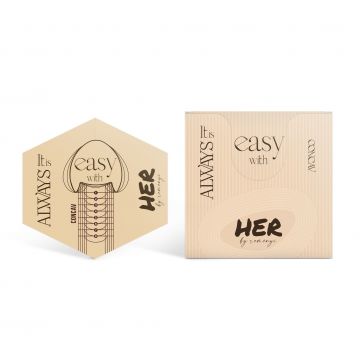 Sablon Unghii Concav HER 100 buc