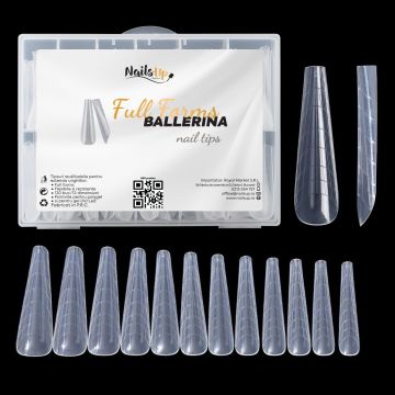 Tipsuri Reutilizabile NailsUp Full Forms Ballerina 120Buc