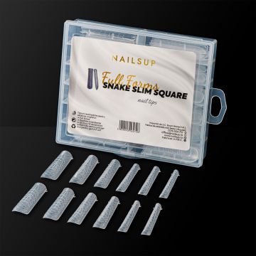 Tipsuri reutilizabile Nailsup Snake Full form Slim Square