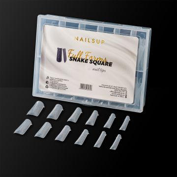 Tipsuri reutilizabile Nailsup Snake Full form Square