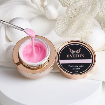 Gel constructie Everin Autonivelant 15gr- Self Leveling- Baby Pink