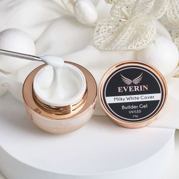 Gel constructie Everin Autonivelant 15gr- Self Leveling- Milky White - Everin