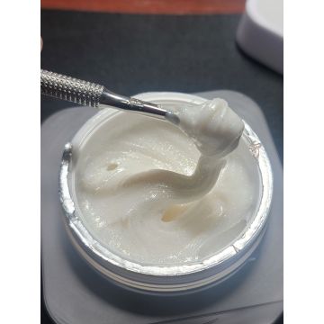 Gel constructie Everin Forming 50gr- 10 Alb Laptos cu Glitter Holographic - FORM50-09 - Everin