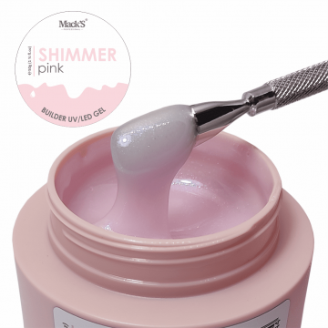 Gel Constructie Shimmer Pink 50ml Macks - SHP50-MKS - Everin.ro