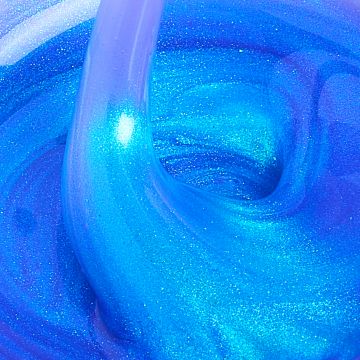 Kievskaya Freeze Gel Azulina – Gel UV Bleu cu Sclipici Fin & Luciu Natural | Everin.ro