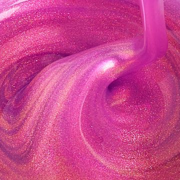 Kievskaya Freeze Gel Holy Brush – Gel Builder Lichid cu Nuanță Delicată și Sclipici, Rezistent și Lucios