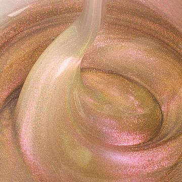 Kievskaya Freeze Gel Scarlet Gum – Gel Builder Lichid Roșu Coral cu Sclipici Elegant