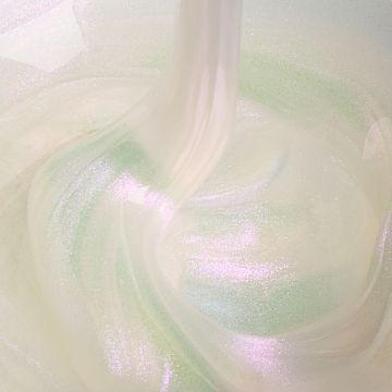 Kievskaya Freeze Gel Sea Foam – Gel Builder Lichid Verde Mentă Perlat cu Sclipici Fin