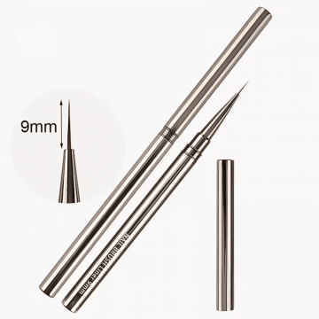 Pensula Metal Grey Liner 9mm - Everin