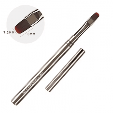 Pensula Metal Grey Square 8mm - Everin