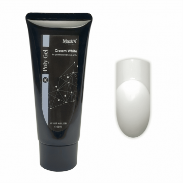 Polygel Cream White Macks 60gr - P-SG60 - Everin