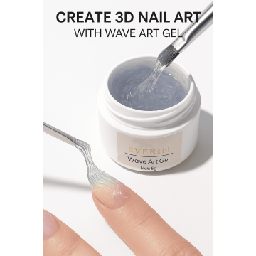 Wave Art Gel Design 3D Multifunctional Clear - Everin