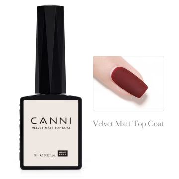 CANNI Velvet Matt Top Coat Hemma Free 9ml