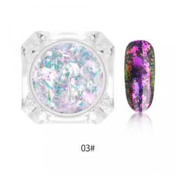 Decor transparent chameleon i001-03