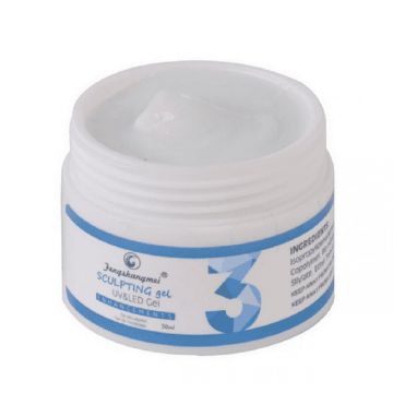 Gel UV constructie FSM 50ml -03- Alb Laptos