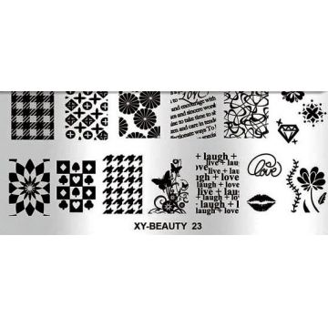 Matrita metalica model XY-Beauty-23