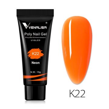 Poly-gel color Venalisa 15g nuanta K-22