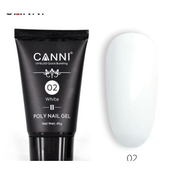 Polygel Canni new formula White 02 45g