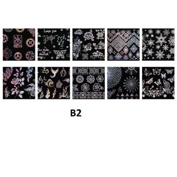 Set 10 folii de transfer Conny's B2