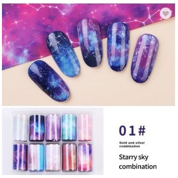 Set 10 folii transfer model 01(constelatii)