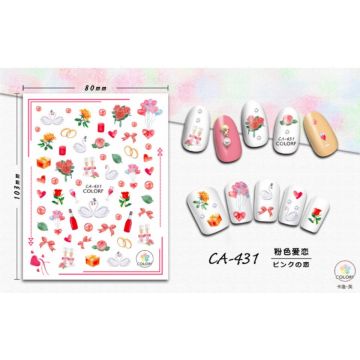 Stiker autoadeziv 10*8cm -CA-431