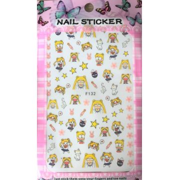 Stiker autoadeziv 12*8cm -F132