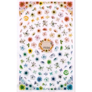 Stiker autoadeziv 12*8cm -f536