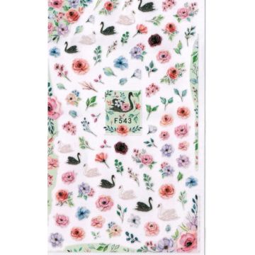 Stiker autoadeziv 12*8cm -f543