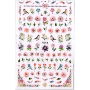 Stiker autoadeziv 12*8cm -f544