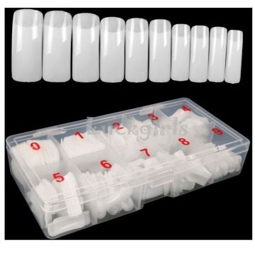 Tipsuri Albe 500buc Clasic