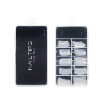 Tipsuri unghii dual form pentru polygel 100bucati